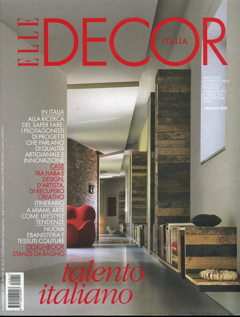 Elle Decor Novembre 2011