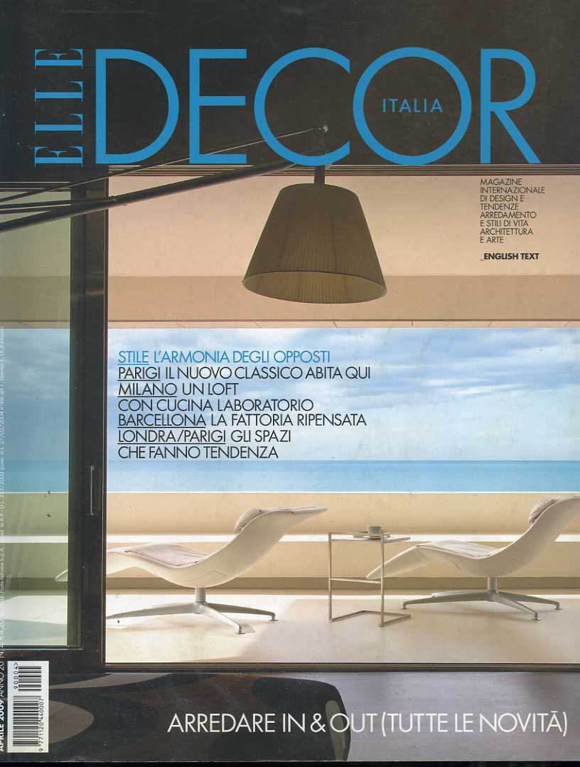 Elle Decor Aprile 2009