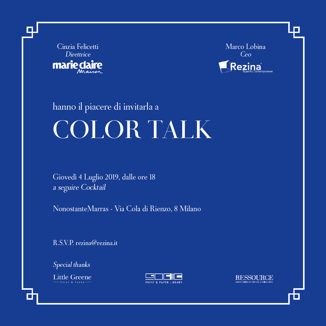 Color Talk – giovedi 4 Luglio