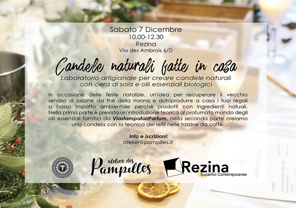 WORKSHOP – Creare candele naturali