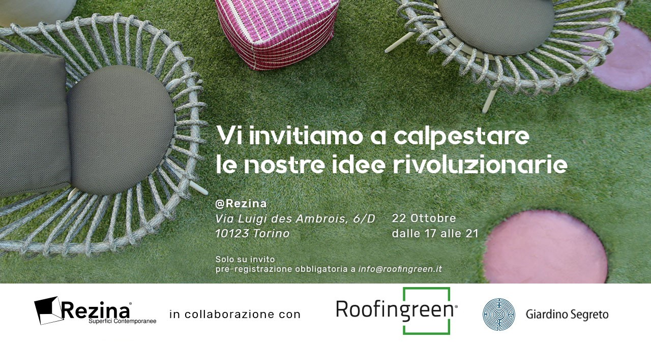 Architettura di paesaggio, cultura e design vi aspettano il 22 Ottobre a Torino