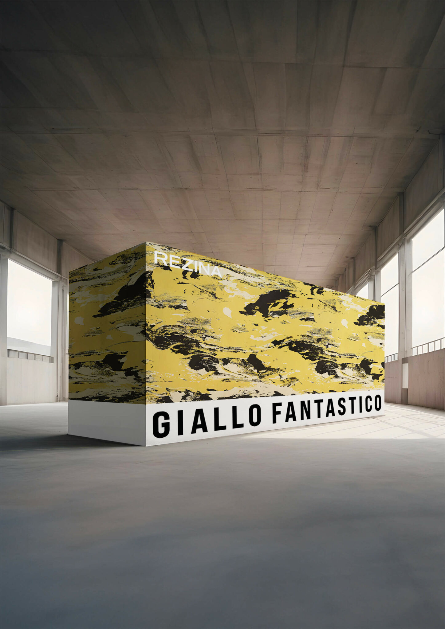 L’omaggio di Rezina® a Gio Ponti nel nuovo pattern giallo fantastico